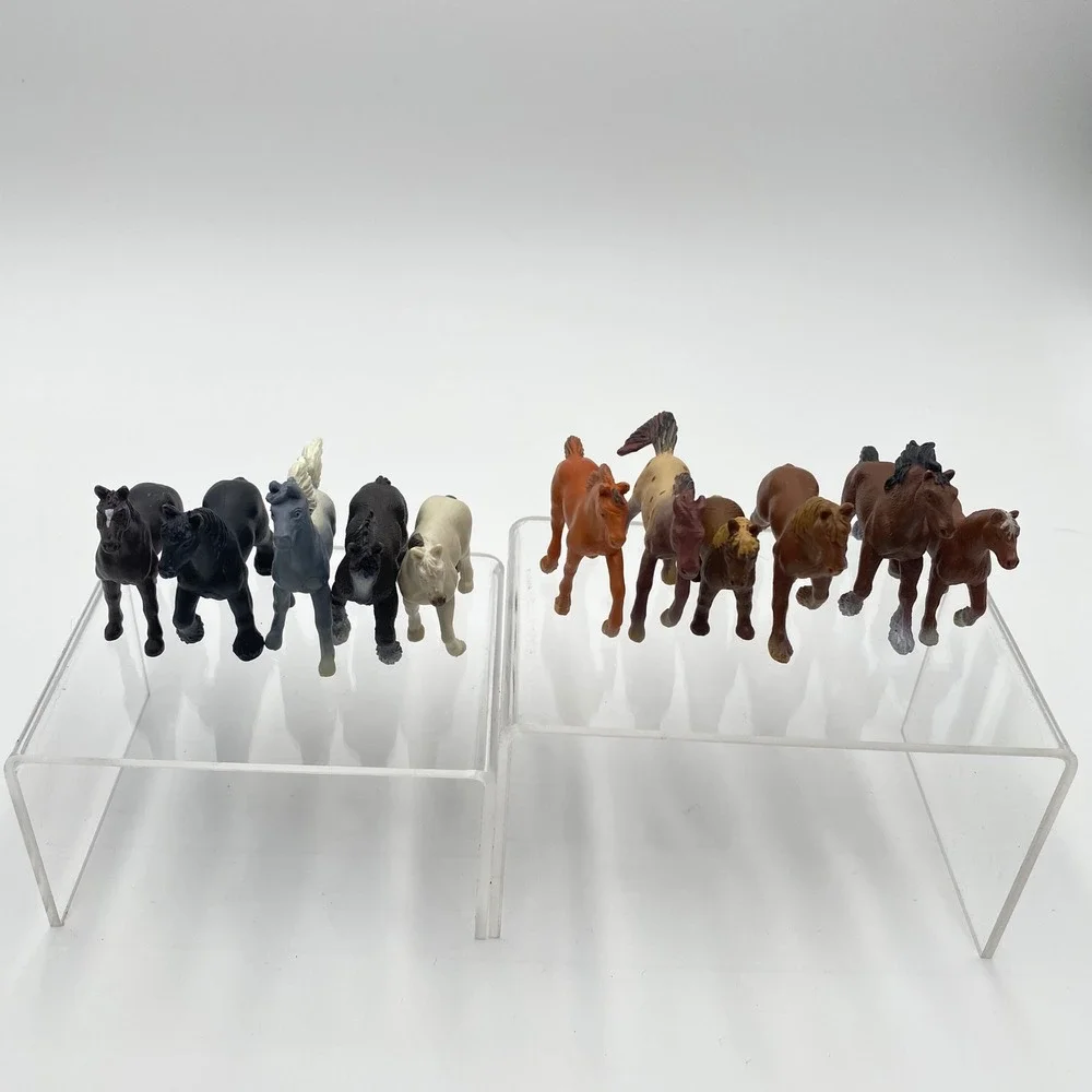 Safari Ltd.‎ Horse Breeds Figurines Lot of 11 Miniature Horses Animal Toys 2